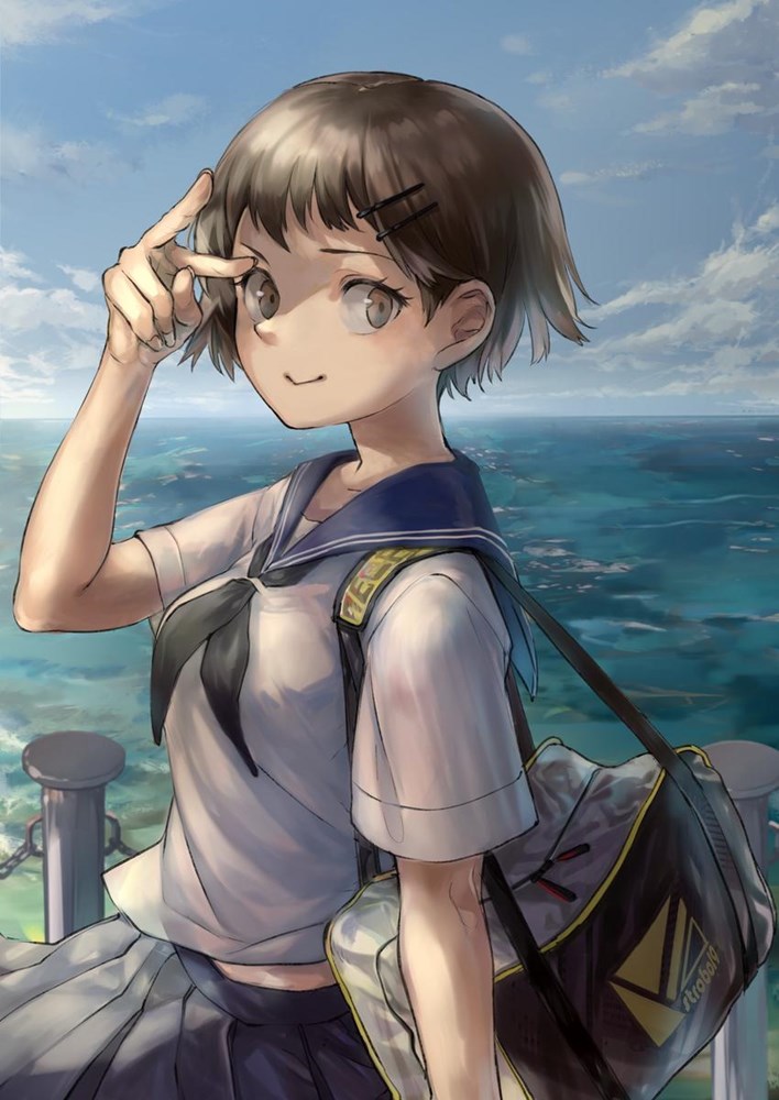 【二次】短髪・ショートカットの女の子【画像】　その４４